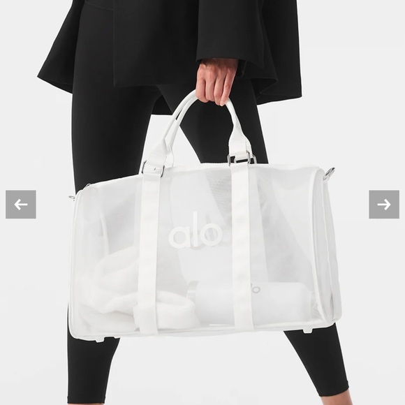 ALO SHEER DUFFLE Bag BNWT - Picture 4 of 9